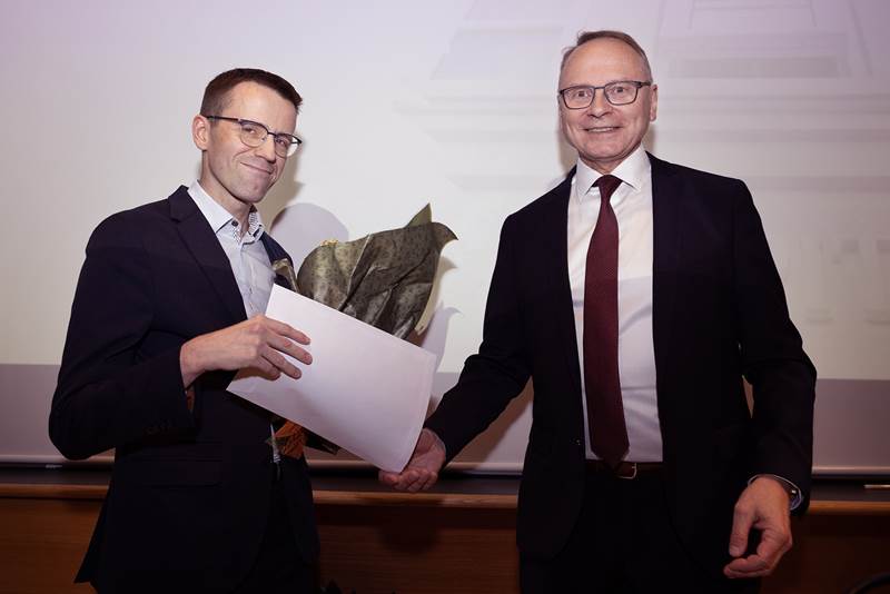 Martin Ingi hlaut verðlaun úr Verðlaunasjóði